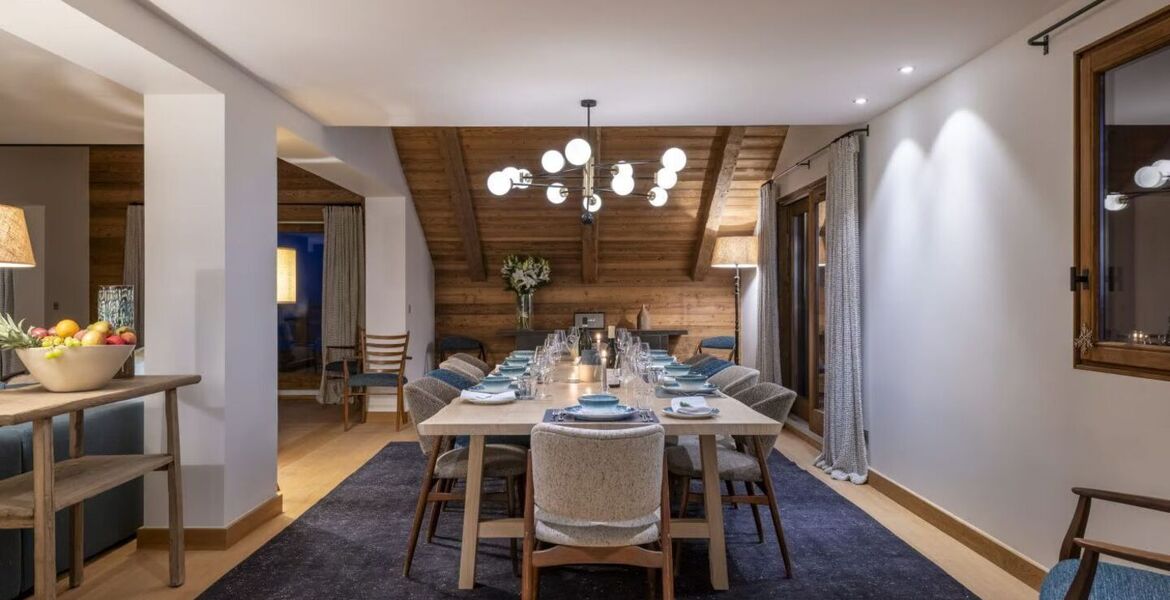 Ski-in ski-out apartment for rent in Meribel