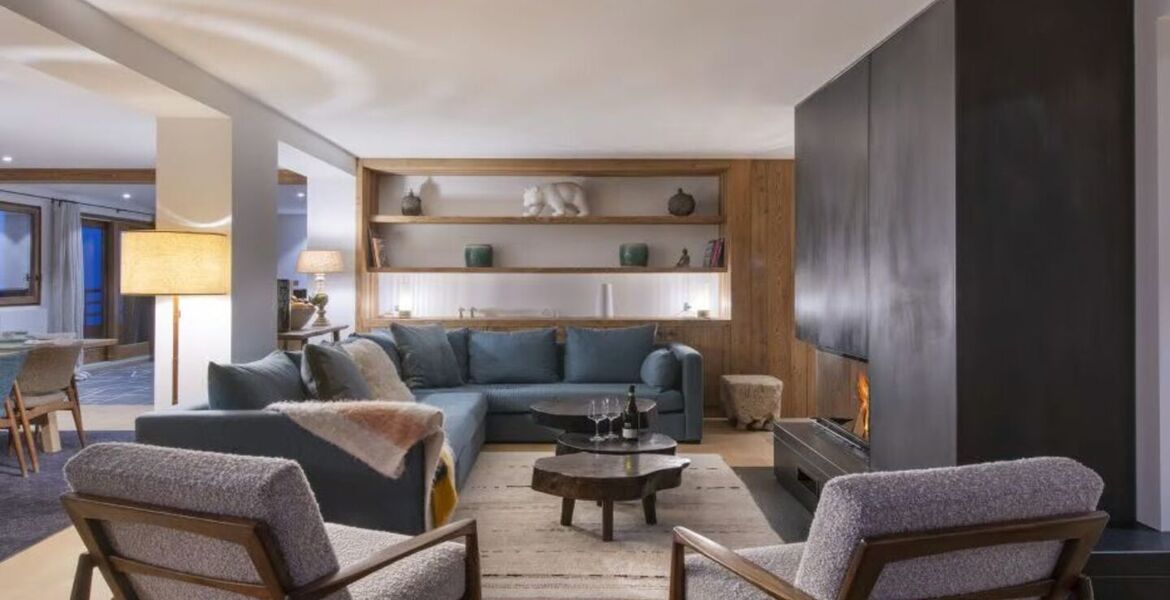 Ski-in ski-out apartment for rent in Meribel