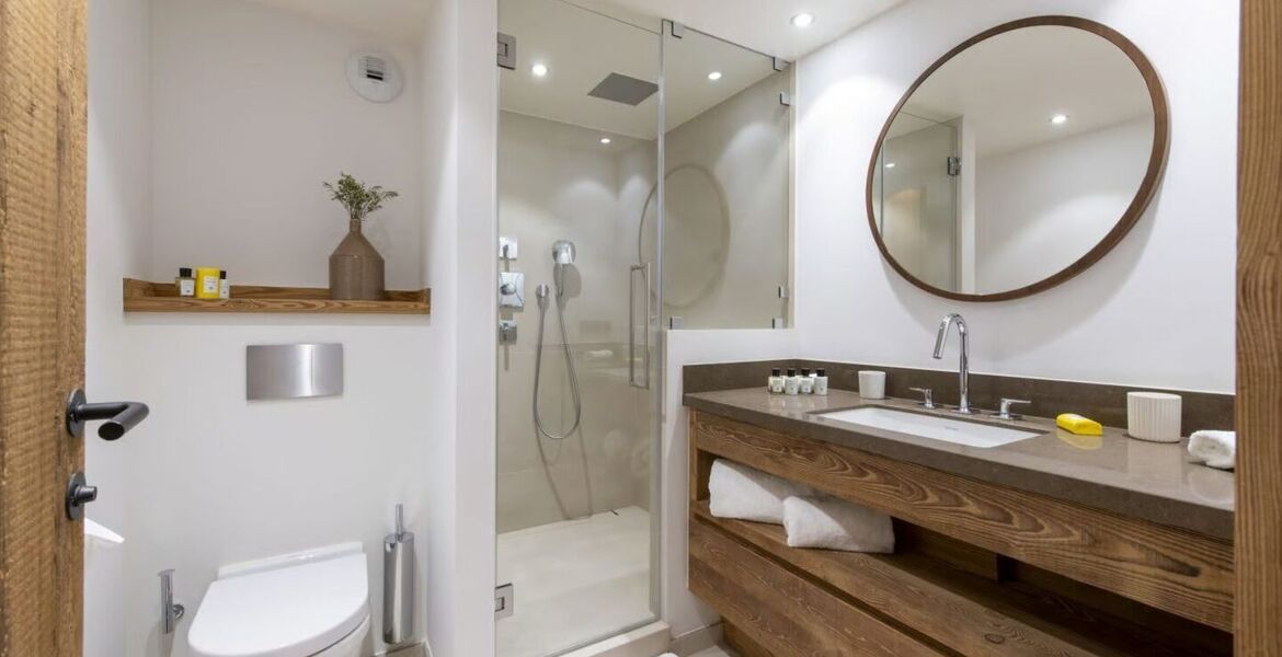 Ski-in ski-out apartment for rent in Meribel