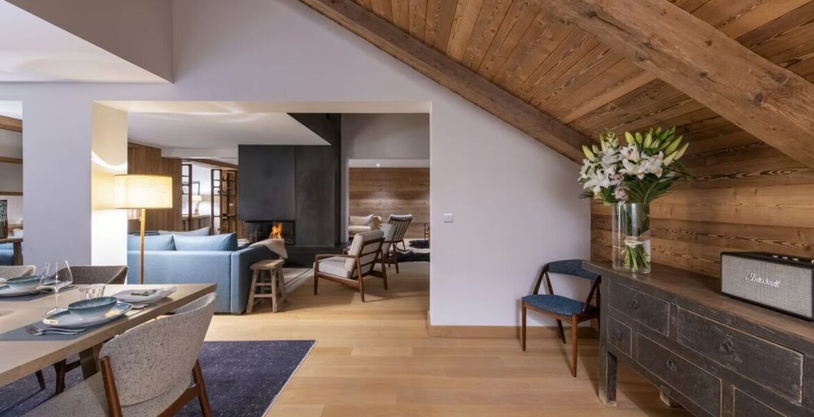 Ski-in ski-out apartment for rent in Meribel