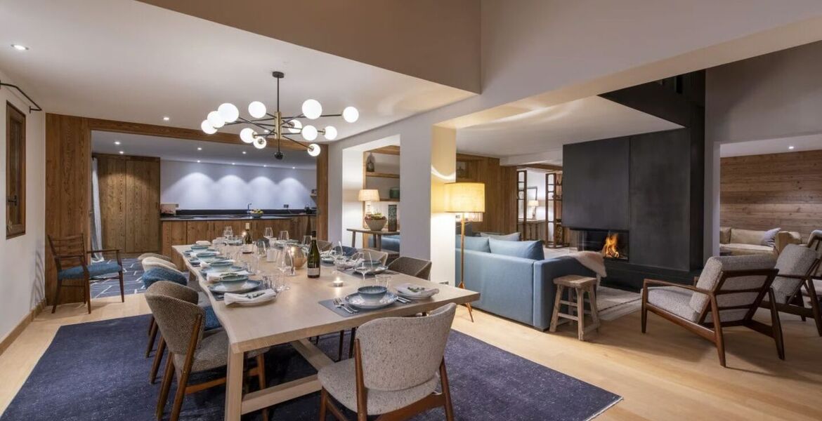 Ski-in ski-out apartment for rent in Meribel