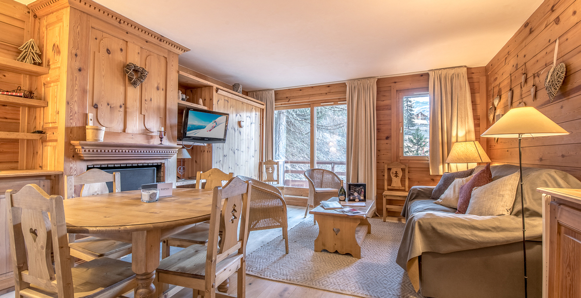 Apartment in Le Yéti residence Skis at your feet