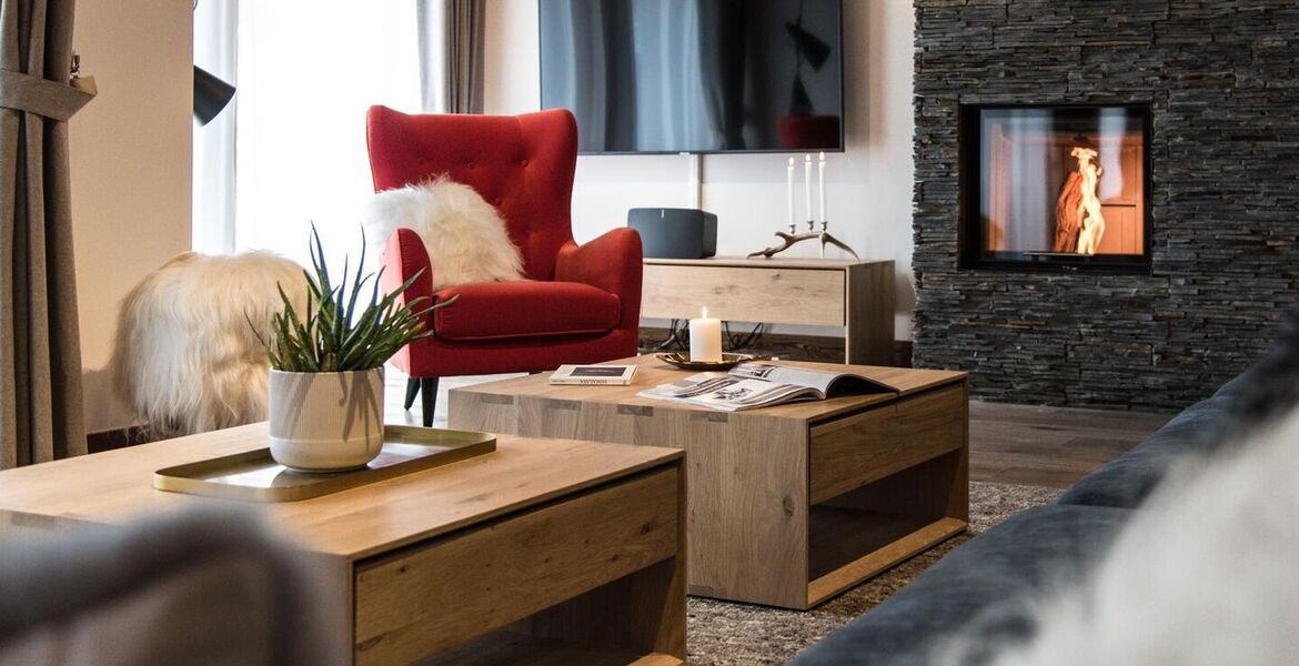 Penthouse for rent in Les Gets