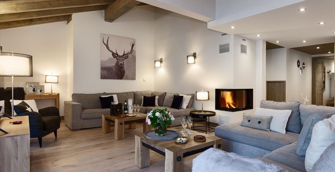 Penthouse for rent in Les Gets