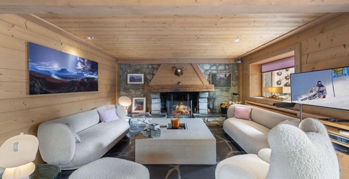 The chalet located on the route de la Renarde