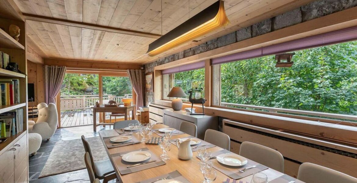 The chalet located on the route de la Renarde