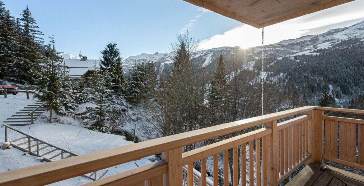 The chalet located on the route de la Renarde