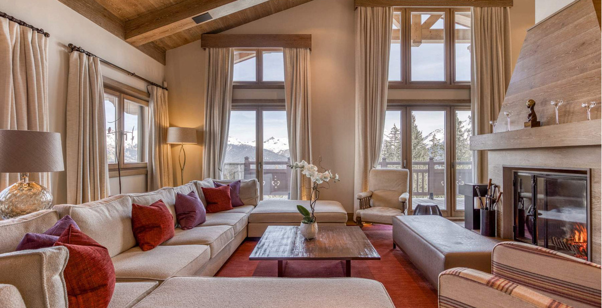 This is a stunning luxury chalet situated in Courchevel 1850