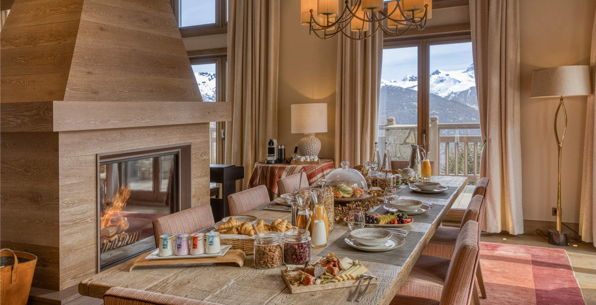 This is a stunning luxury chalet situated in Courchevel 1850