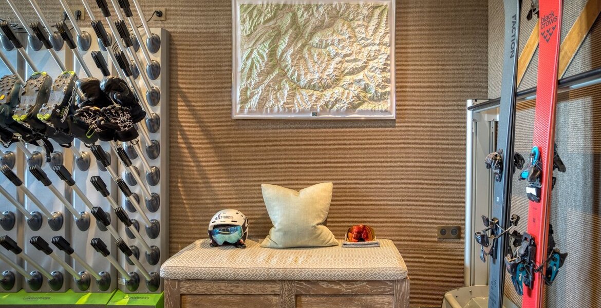 This is a stunning luxury chalet situated in Courchevel 1850