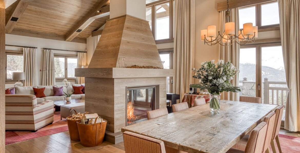 This is a stunning luxury chalet situated in Courchevel 1850