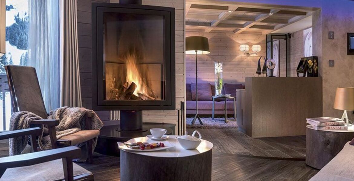 The suite of 130 sqm2 in Courchevel 1850 for rent with 2 bed