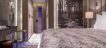 The suite of 130 sqm2 in Courchevel 1850 for rent with 2 bed