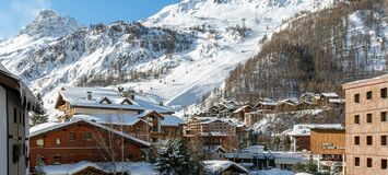 Apartment - Split Level in Val dʼIsère inside a Résidence
