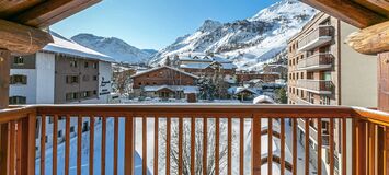  Duplex Apartment in Val D'Isère inside a Residence 