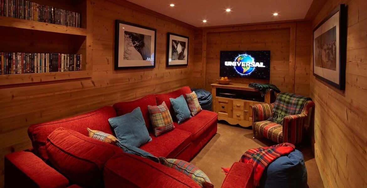 Chalet for rent in Meribel