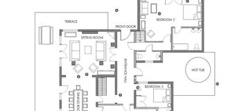 Chalet for rent in Meribel