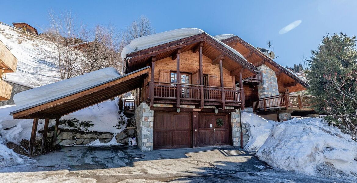 Chalet for rent in Meribel