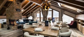 Penthouse for rent in Meribel