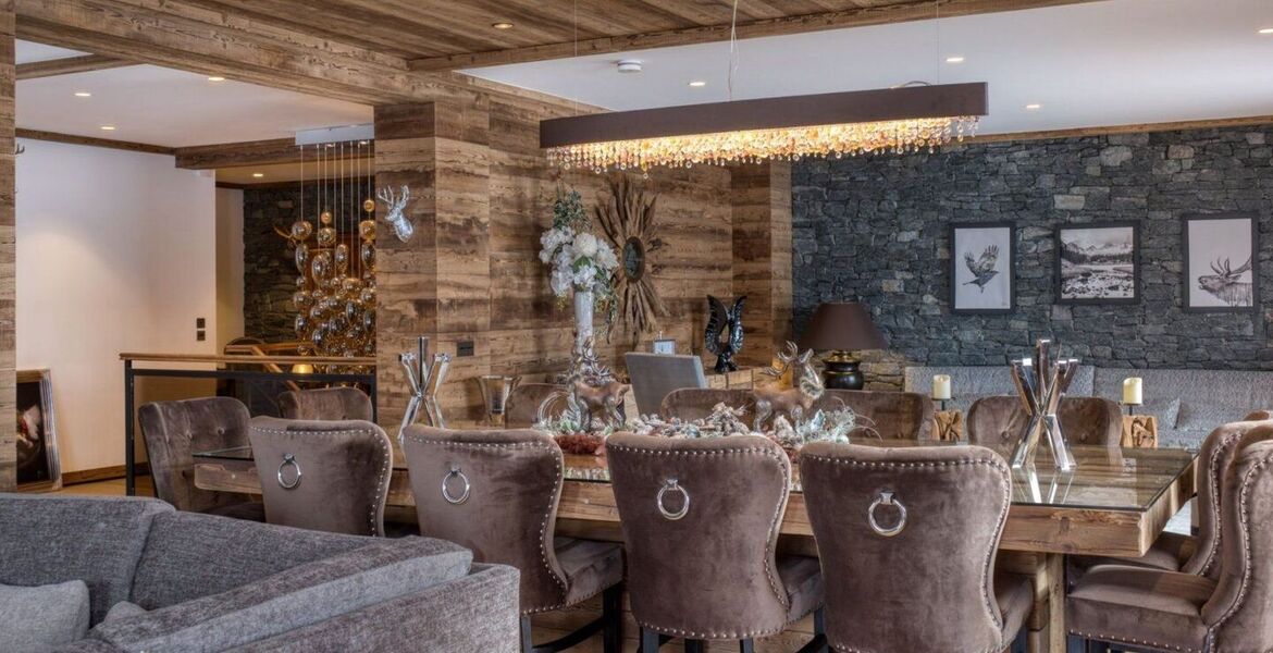 Penthouse for rent in Meribel