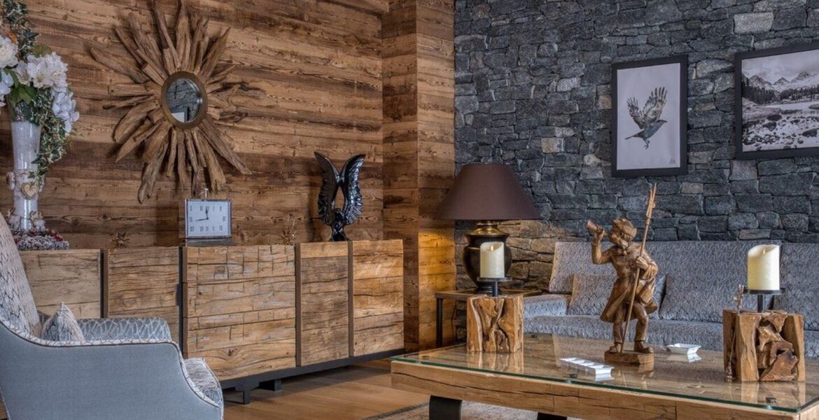 Penthouse for rent in Meribel