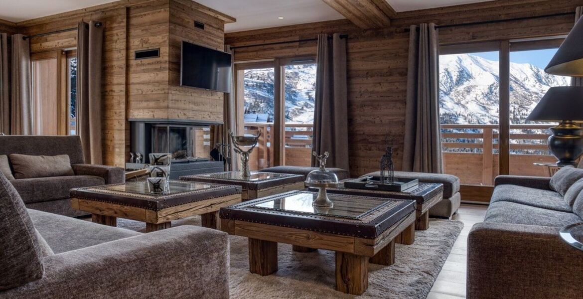 Penthouse for rent in Meribel