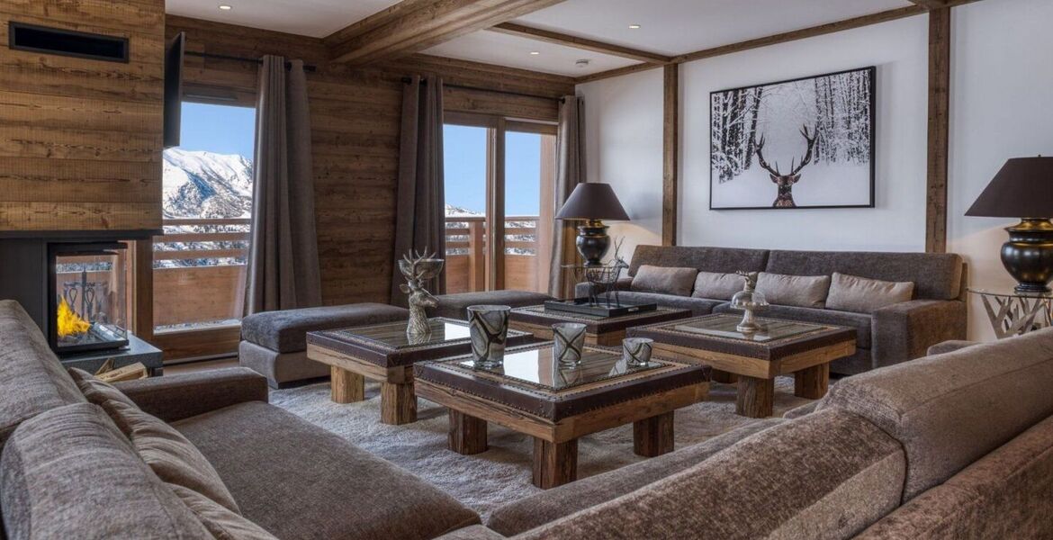Penthouse for rent in Meribel