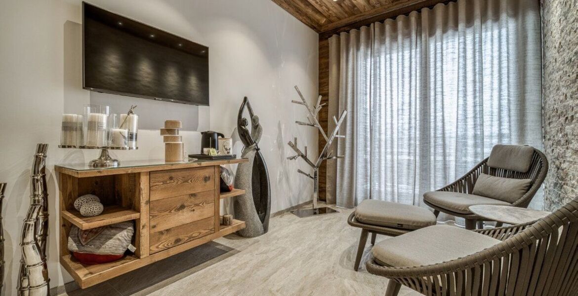 Penthouse for rent in Meribel