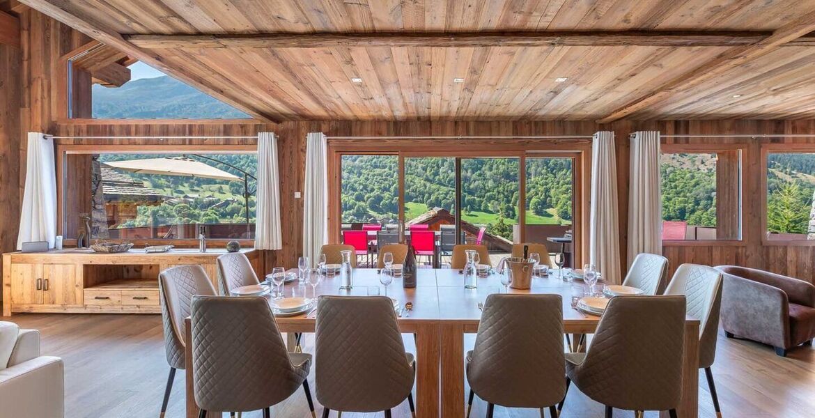 Chalet for rent in Meribel