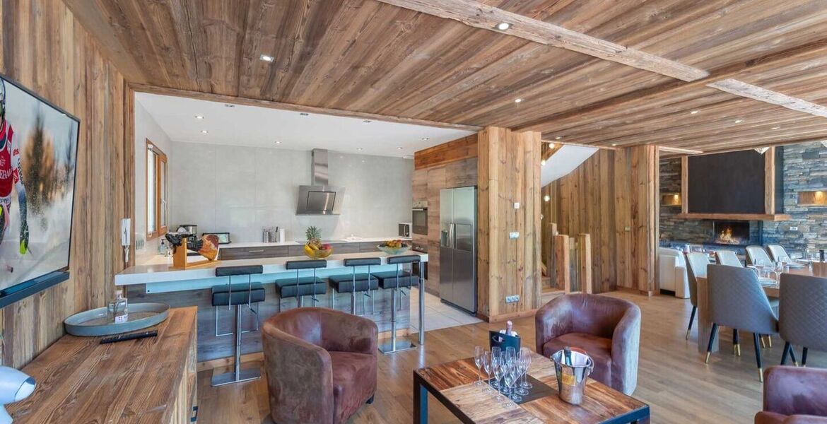 Chalet for rent in Meribel