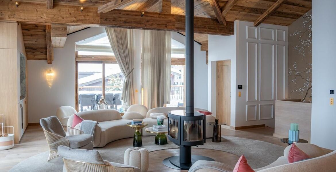 Penthouse en triplex à louer à Val d'Isère