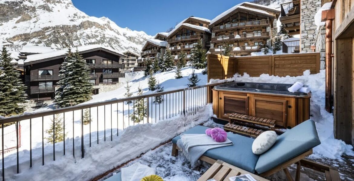 Penthouse en triplex à louer à Val d'Isère