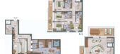 Penthouse en triplex à louer à Val d'Isère