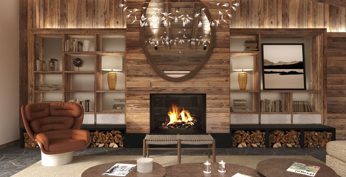 Penthouse for rent in Meribel