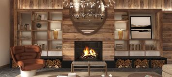 Penthouse for rent in Meribel