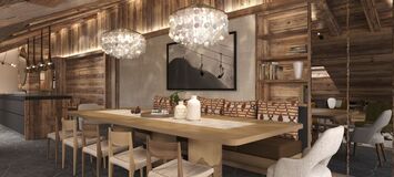 Penthouse for rent in Meribel