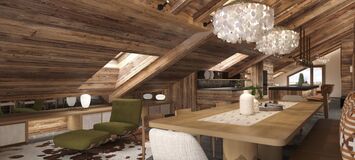 Penthouse for rent in Meribel