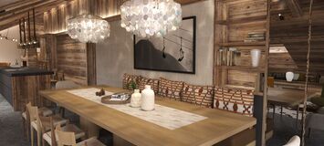 Penthouse for rent in Meribel