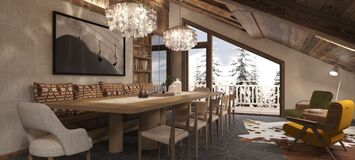 Penthouse for rent in Meribel