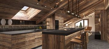 Penthouse for rent in Meribel