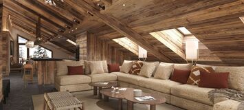 Penthouse for rent in Meribel