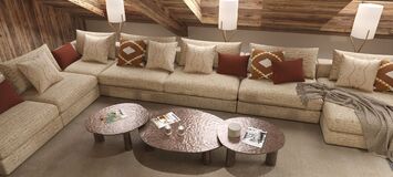 Penthouse for rent in Meribel