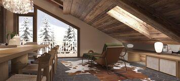 Penthouse for rent in Meribel
