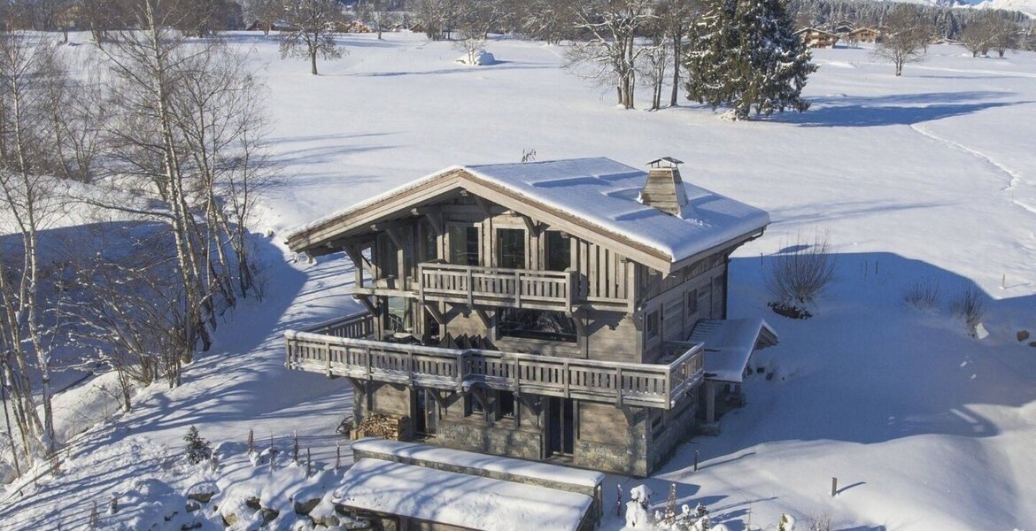 Luxury Chalet in Megève with Stunning Mont Blanc Views