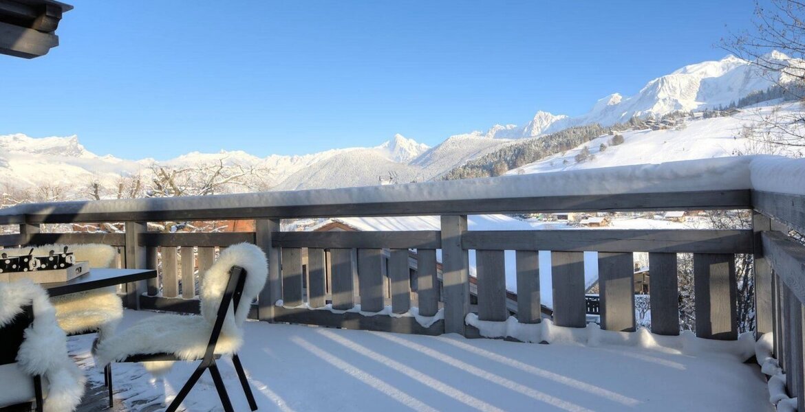 Luxury Chalet in Megève with Stunning Mont Blanc Views