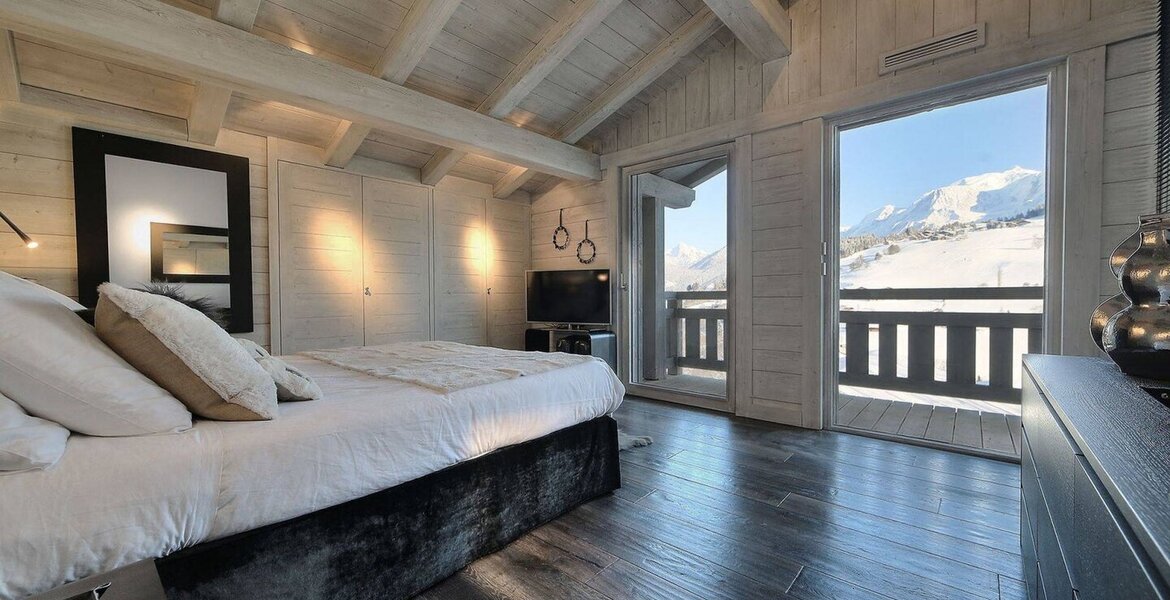 Luxury Chalet in Megève with Stunning Mont Blanc Views