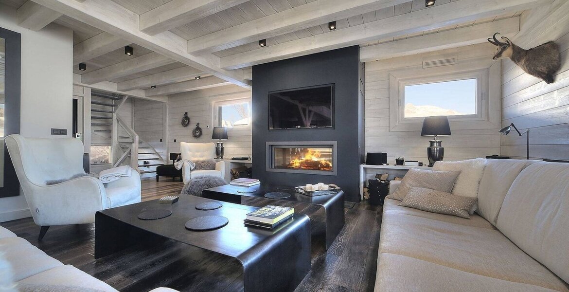 Luxury Chalet in Megève with Stunning Mont Blanc Views