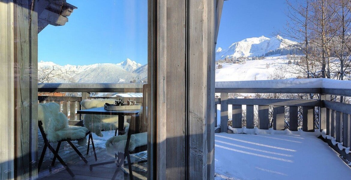 Luxury Chalet in Megève with Stunning Mont Blanc Views