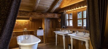 Luxury Chalet in Megève with Nordic Bath and Sauna