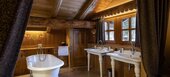Luxury Chalet in Megève with Nordic Bath and Sauna